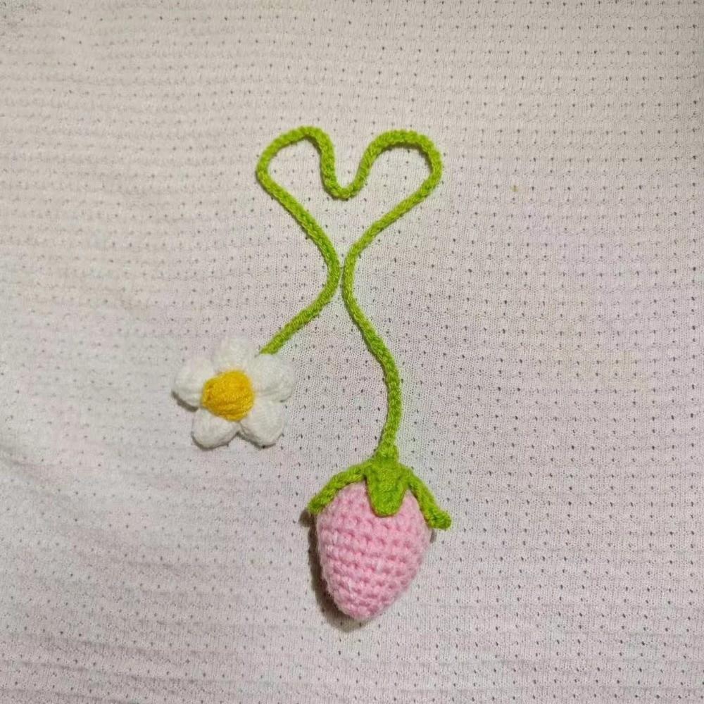 Handmade Crochet Curtain Tie Back Floral Design Crochet Pendant Car Decoration