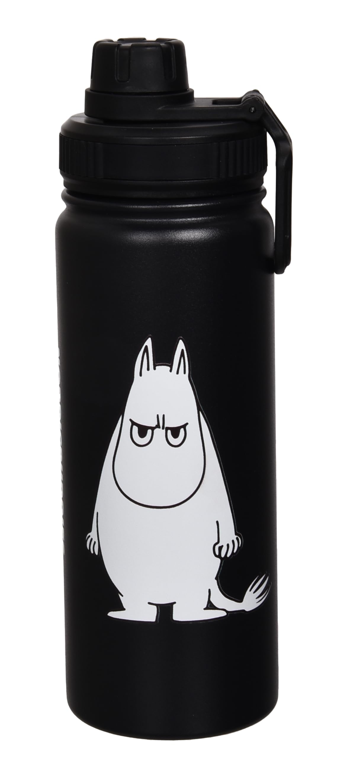 

Moomin Stainless Steel Insulated Bottle, Angry Moomin, 550ml, Nordic Buddies