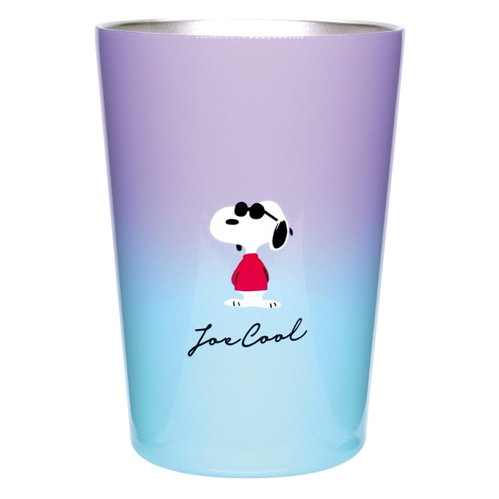 

Onishi Ken Seihan PEANUTS JOE COOL SERIES Stainless Steel Tumbler PU x BL H12 Size Approx. 8.6 PQ-2013