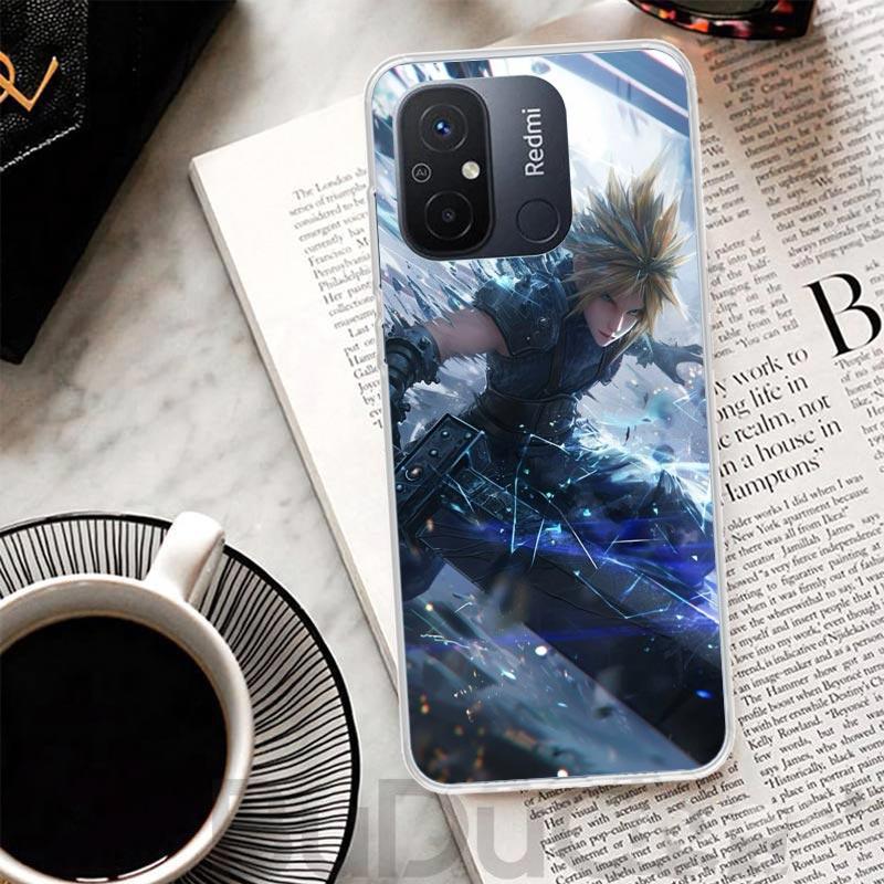 Final Fantasy FF VII Cover For Xiaomi Redmi 14C 13 13C 12 12C 10 10C 9 9C 9T 9A Phone Case 10A 8A 8 7A 7 6A 6 Pro K70 K60 K40 12