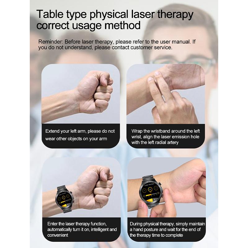 Bluetooth Call ECG+PPG New Smart Watch Mens Health Watch Heart Rate Watches IP68 Waterproof Fitness Tracker Smartwatch