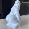 3D-gedruckte Riesen-Geist-Statue Halloween Hexe Geist Desktop-Ornament Heimdeko für Wohnzimmer Schreibtisch Halloween-Geschenk
