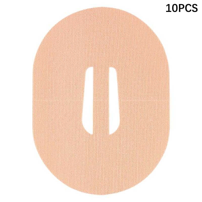 

5/10 шт. Самоклеящийся пластырь CGM Премиум Защита непрерывного монитора глюкозы Дышащая лента Чехлы для сенсора Freestyle Libre 10Pcs телесный