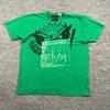 Vintage 90s Ramones Mosquitohead Rocket To Russia Shirt Large 22x26 Green