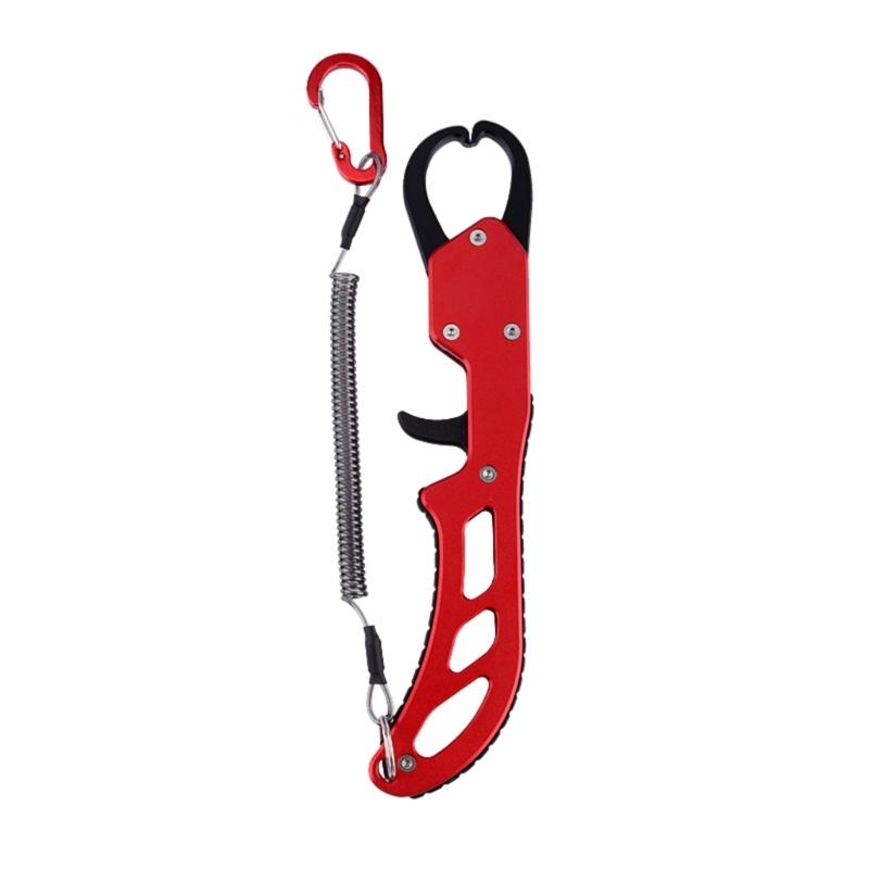 Multi-Function Fishing Pliers Fish Lip Grippers Hook Remover Portable Fishing Lines Cutter Scissors Comfortable Grip