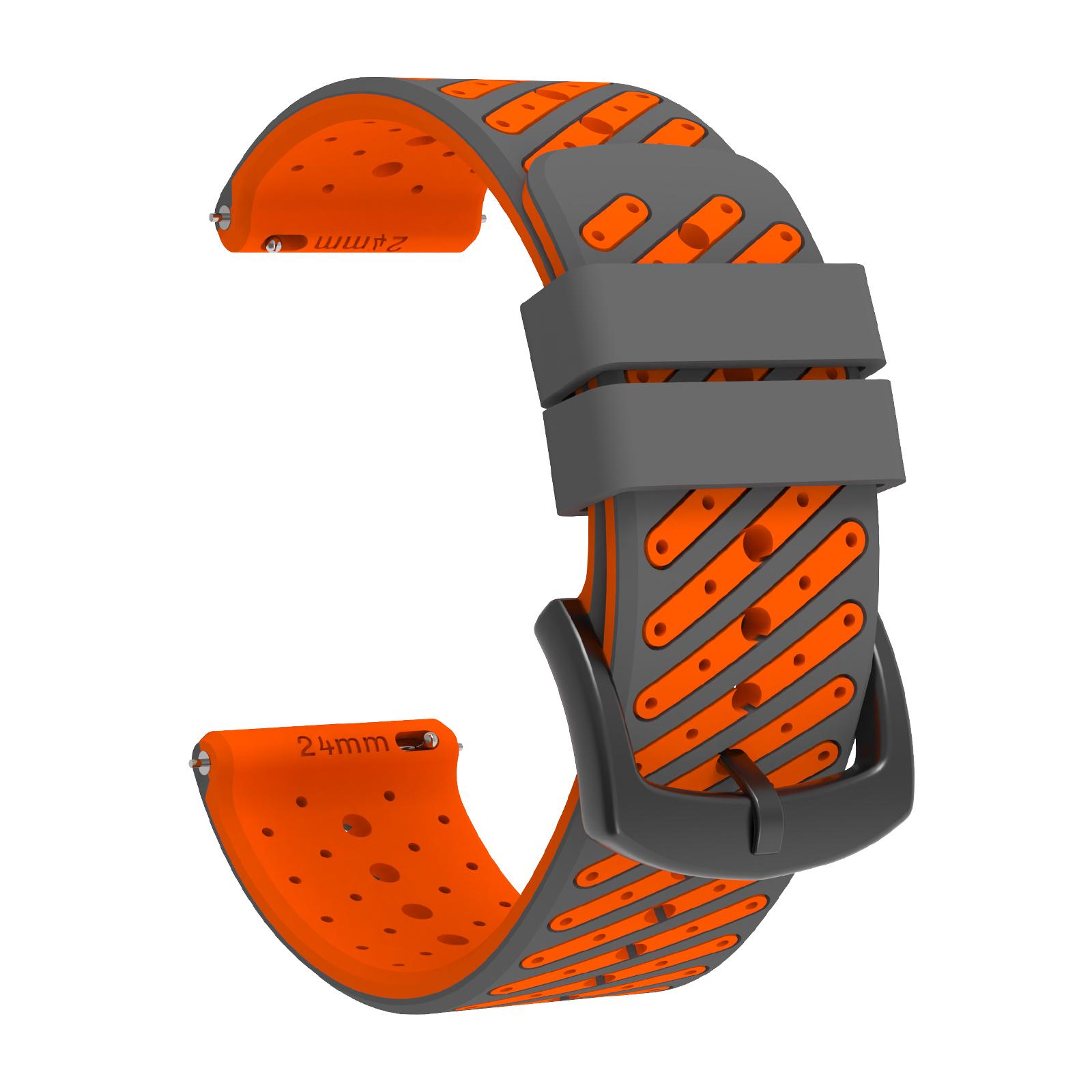 For TicWatch Pro 5 Watch Strap 24mm Correa Silicone Band Belt For TicWatch Pro5 Watchband Smartwatch Accessories Sports Bracelet For Ticwatch Pro 5