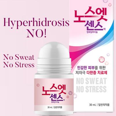 NoSweat NoStress SENS Kore Hiperhidroz ilacı 30ml / Antimikrobiyal Deodorantlar ve Ter Önleyiciler