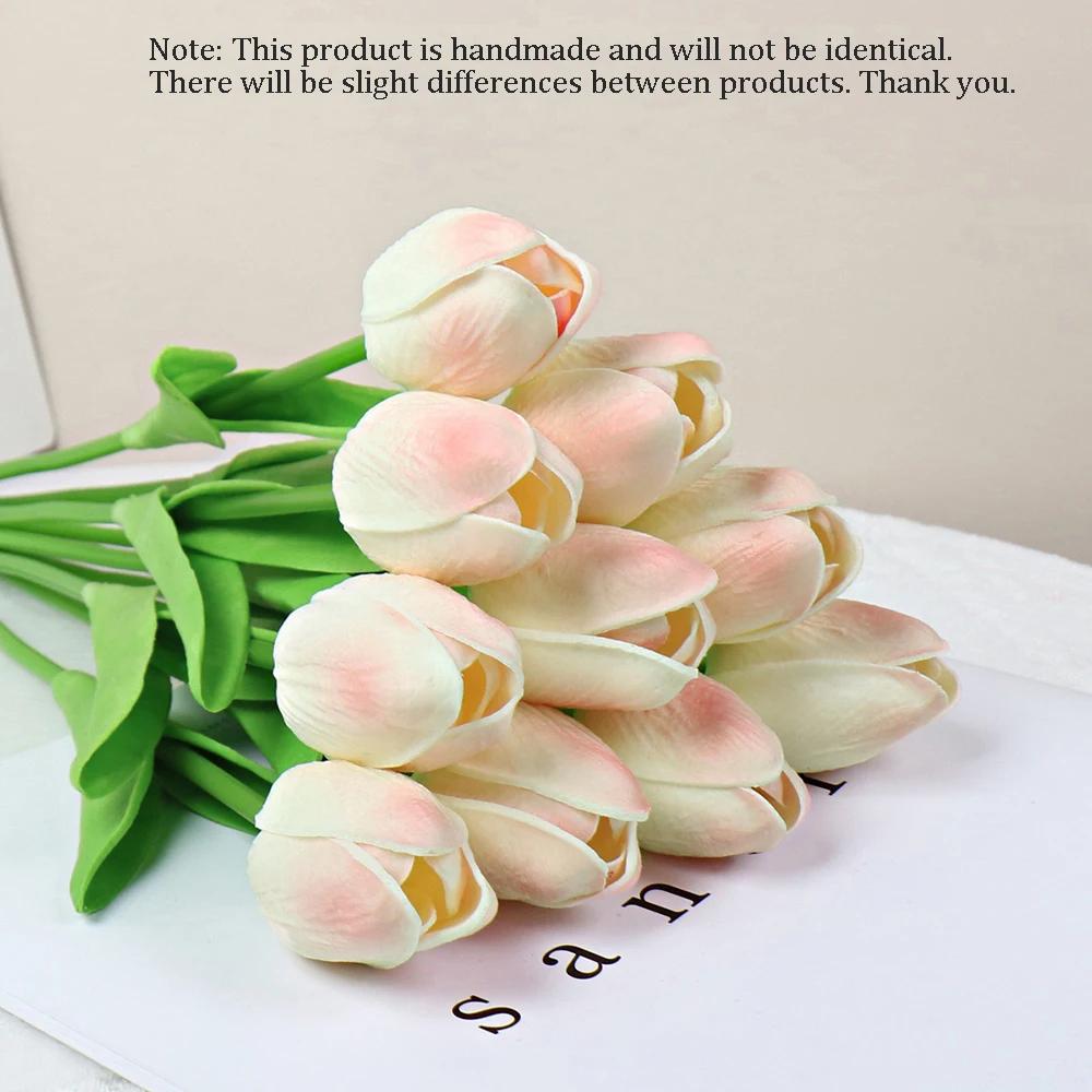 

1/3/5/10PCS PU Mini Tulip Artificial Flowers Home Decor Valentine s Day, Mother s Day Gifts Party Table Decorations 1pc