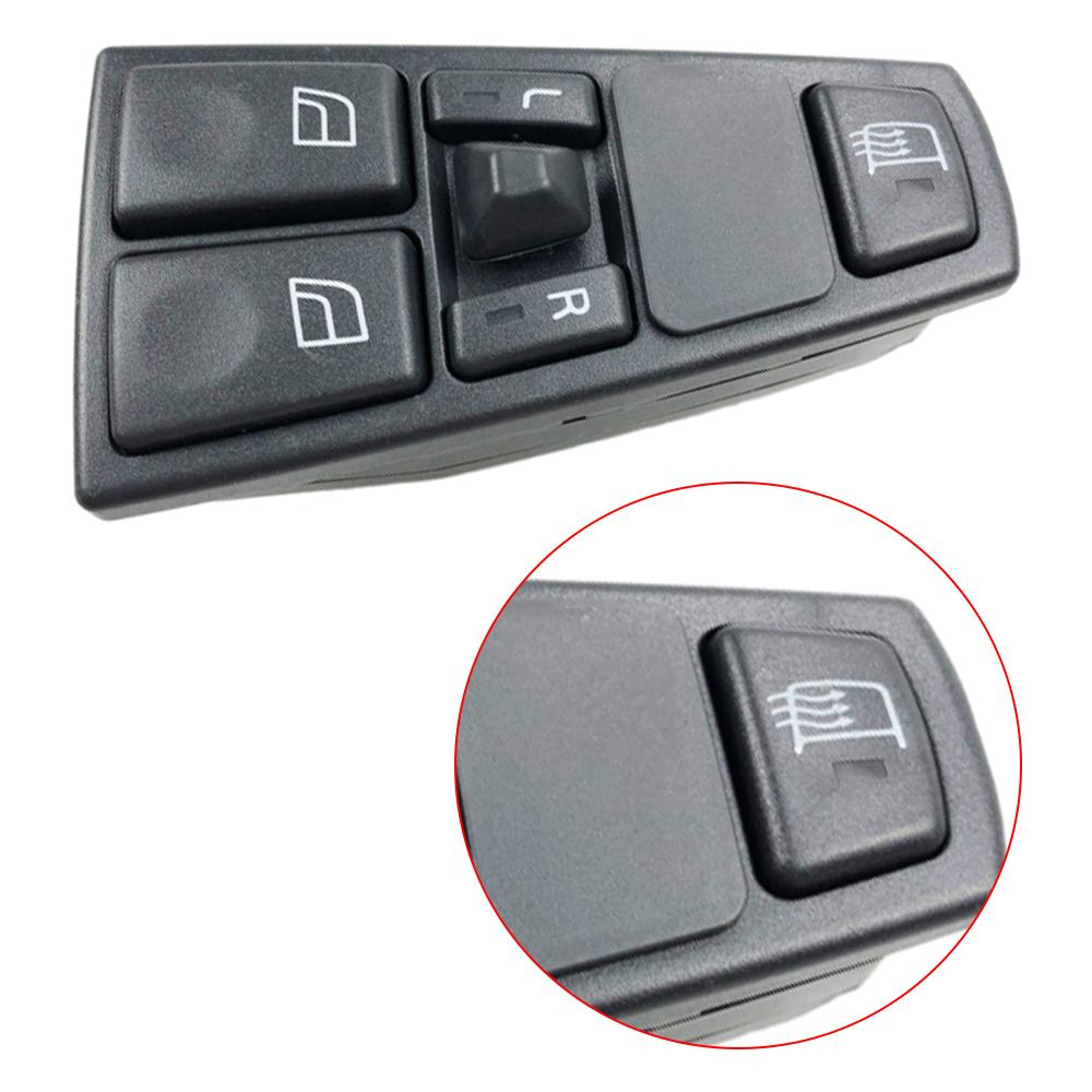 Comutator de geam electric 12V/ 24V pentru camion Volvo FH12 FM12 VN VNL VNM 2004-2012 volan pe stanga 20752917 21628532 22569484