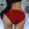CINOON Women Sexy Ice Silk Panties Low-waist Hollow Out Underwear Female G String Ventilate Lingerie Temptation Thong Intimates