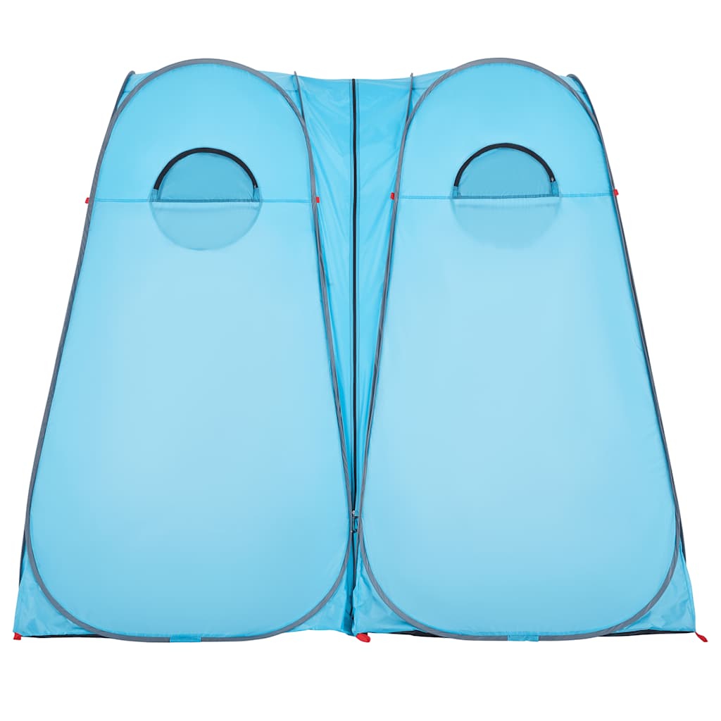 Privacy Pop Up Tent Blue Waterproof