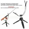 Folding Fishing Rod Stand 360° Adjustable Ice Pole Holder Ice Fishing Rod Rack  Ice Fishing