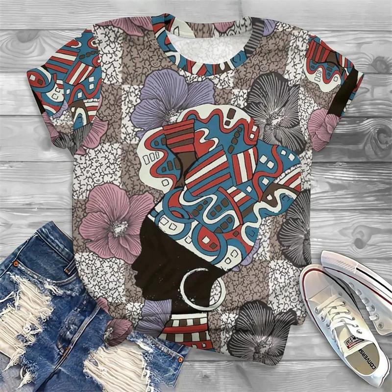 New Fashion Women's T-Shirt 3D Printed Harajuku Short Sleeve T-Shirt Women's Oversized Top