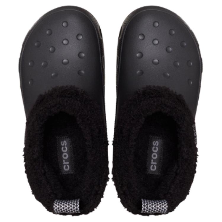 Crocs Stivaletto Corto Unisex Classico Foderato Nero Foderato Comfort Slip-On 211380-001