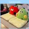 Pear Appearance Lazy Sofa Cushion Embroidered Design Suitable Office For