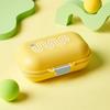 Portable Drainage Soap Box with Lid for Travel Small Soap Box Student Dormitory Soap Box Mini  and Carrying Soap sheets