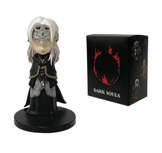 Q Version Dark Souls Anime Action Figure Solaire Artorias Ornstein Fire Keeper Doll Anime Figurine Model Toys For Boy Gifts