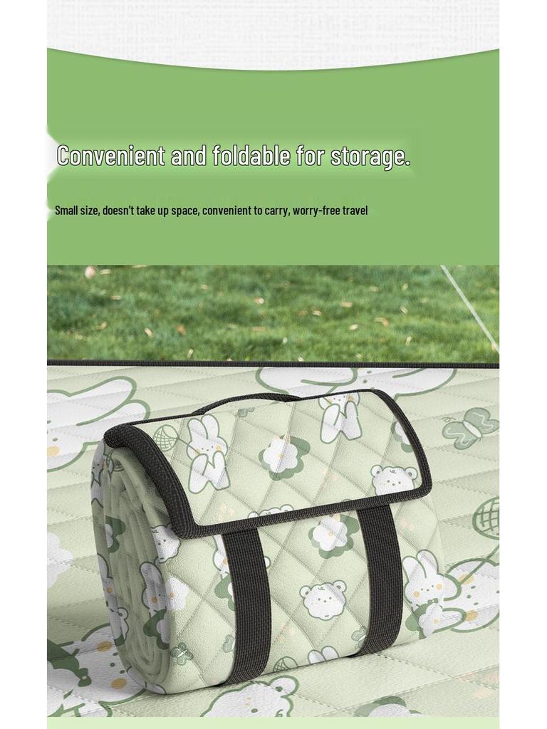 2025 Waterproof Thick Picnic & Beach Mat - Portable, Moisture-Proof for Camping & Outdoors