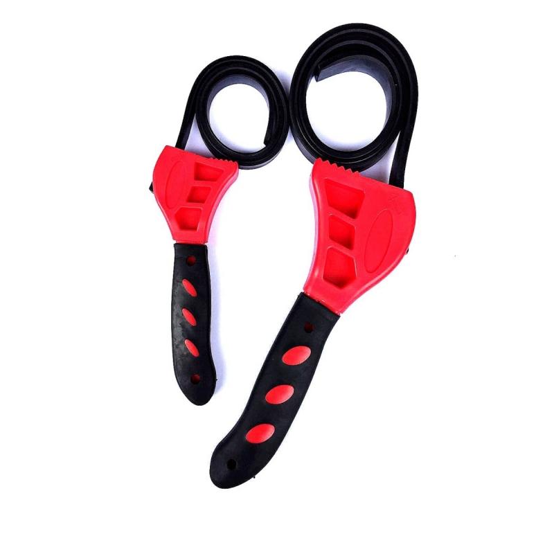 Belt Wrench Oil Filter Puller Strap Spanner Chain Wrench Strap Opener Adjustable Strap Opener Cartridge Disassembly Tool