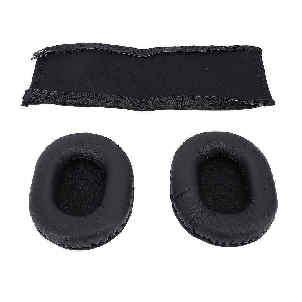 Earpad Headband Protector Set Replacement Ear Pads Headband Cover for M50X M40X M30X M20X Headphone