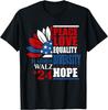 Kamala Walz Peace Love Equality Hope Diversity T-Shirt