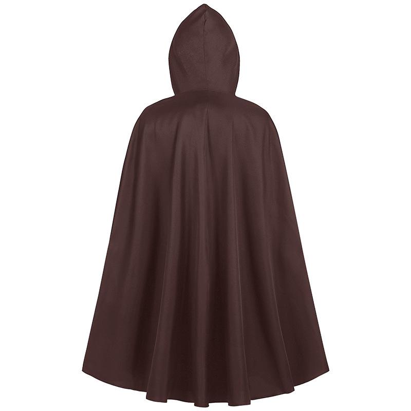 Pánský halloweenský středověký upírský plášť a pirátský kostým