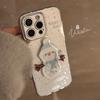 Shakeleton Snowman Applicable To Apple 16 Mobile Phone Case Glitter Powder Iphone15promax14 Double Layer