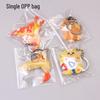 Pokemon Keychain: Pikachu, Dragonite, Eevee Figure Pendant