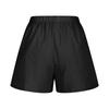 Women Elastic Waist Casual Shorts with Pockets Lightweight Loose Fit Summer Shorts for Outdoor Activities and Daily Wear