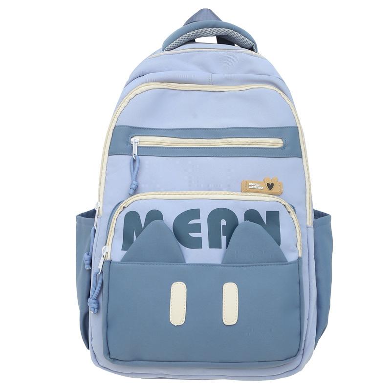 Schoolbag Japanese female junior high school student simple ins schoolbag large capacity Mori cute backpack Korean version simple computer bag