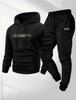 European size new casual fashion men's and women's sweaters, printed hoodies and drawstring sports suits Europe and the United States