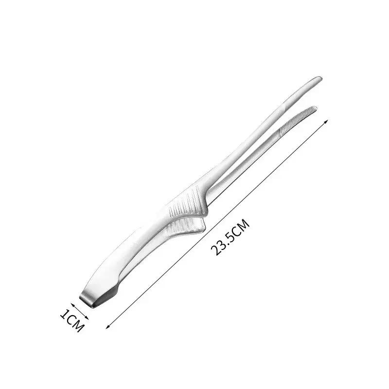 

Набор ножниц для барбекю, зажим для куриных котлет, зажим для барбекю, зажим для еды, набор кухонных инструментов серебряный