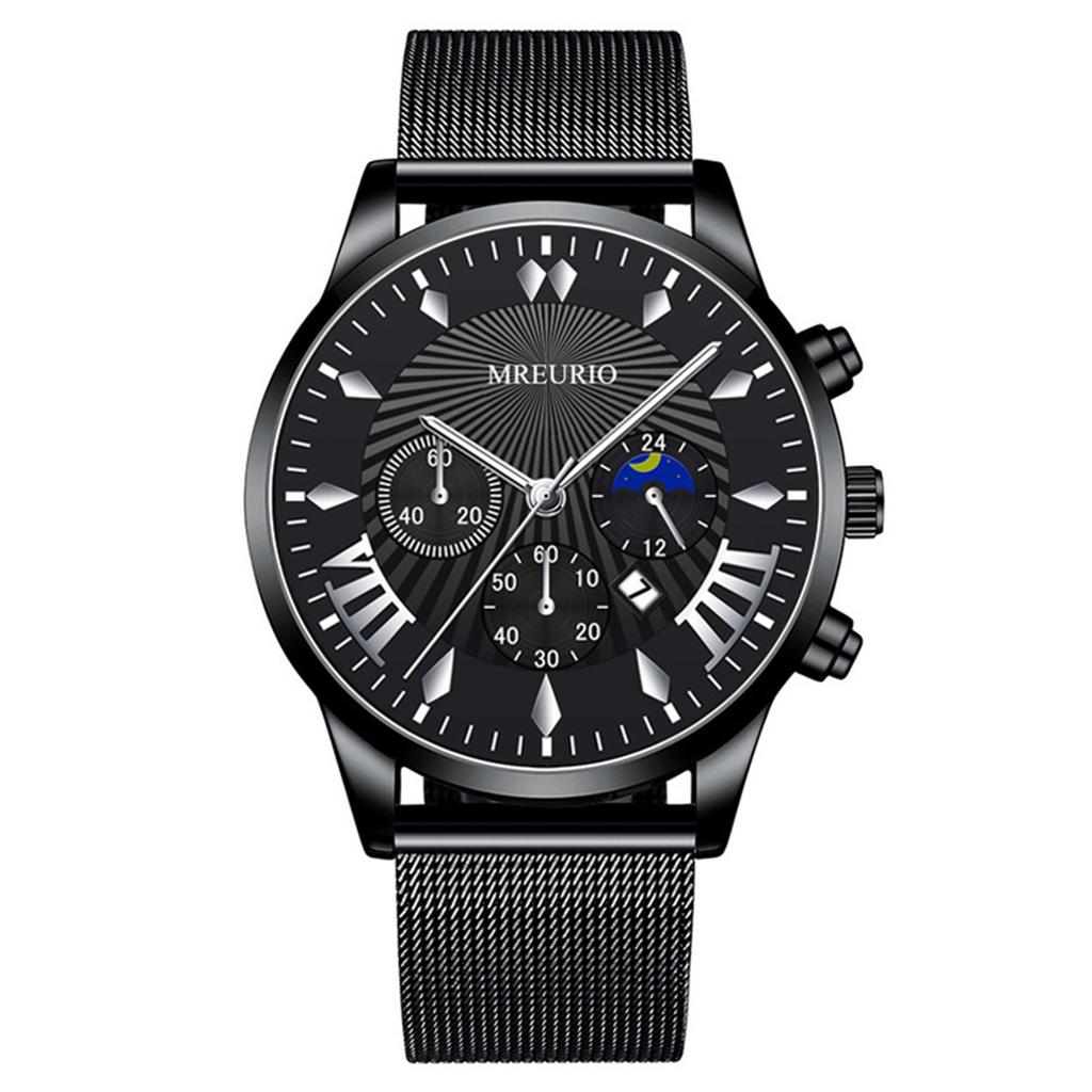 Men's Luminous Running Alarm Clock Watch