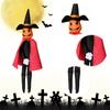 Halloween Pumpkin Plush Doll Pendant Witch Ornaments Elf Doll House Decoration Props Halloween Party Decoration