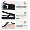 Outdoor Tableware Plate Bowl Food Container BBQ Picnic Dinnerware Storage Bag Camping Stainless Steel Plate Bowl Storage Pouch