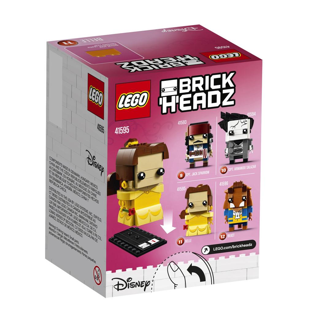 LEGO 41595 BrickHeadz Belle Disney Die Schöne und das Biest