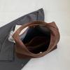 Suede Shoulder Bag Retro Design Large Capacity Crossbody Handbag Adjustable Strap Large Capacity Casual