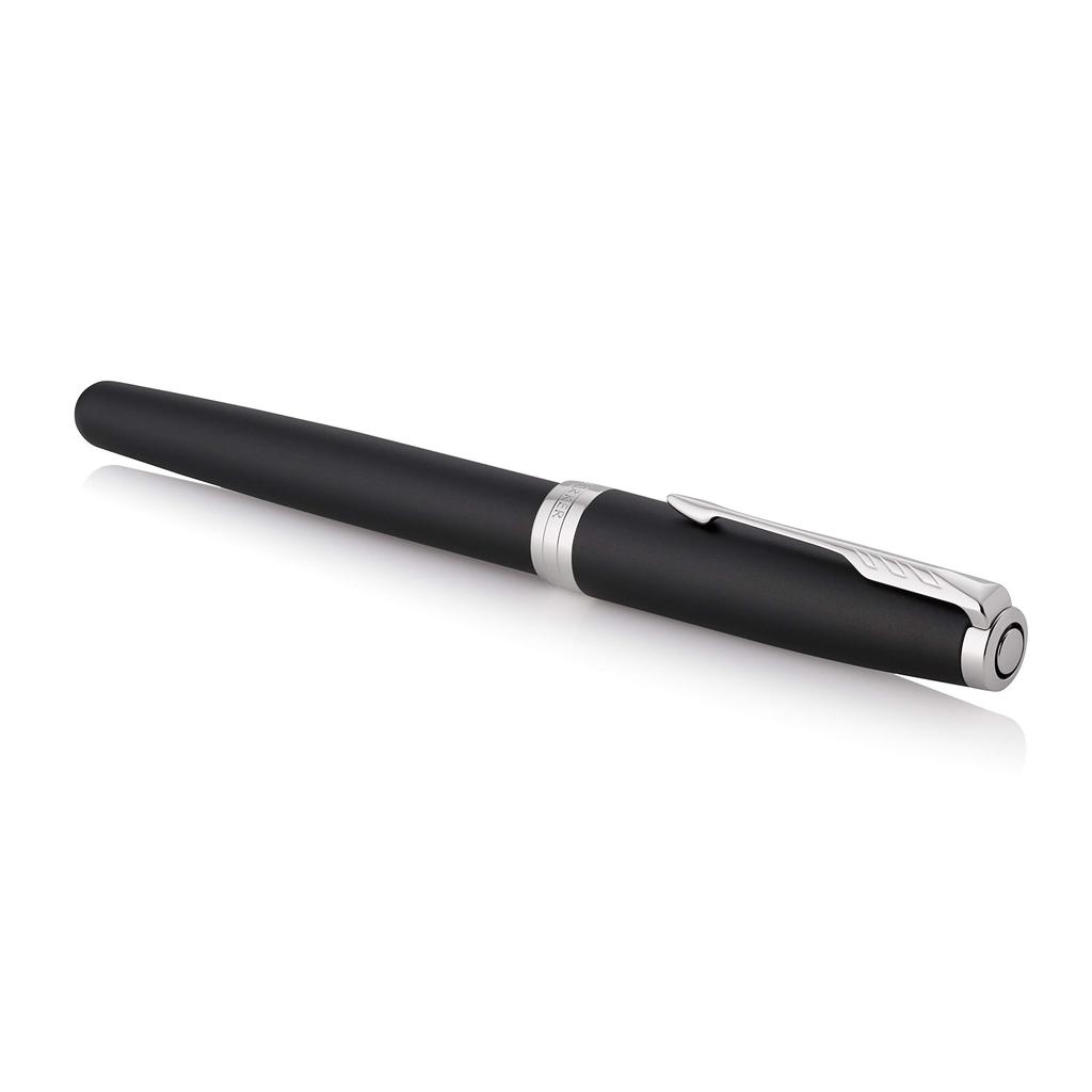 PARKER Sonnet Matte Black CT Fountain Fine Gift Officially 1950879ASZ Pen, Nib, Boxed, Imported,