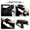 Good-2Pcs Chair Armrest Pads Ultra-Soft Memory Foam Elbow Pillow Support Universal Fit For Home Or Office Chair For Elbow Relief