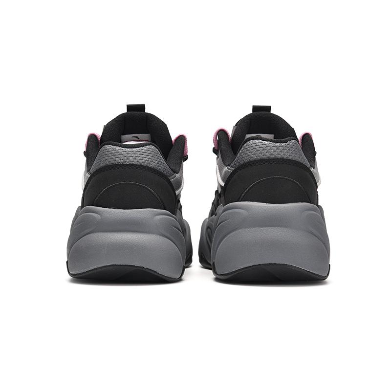 Anta Duo Duo Shoes Comfortable Versatile Non-Slip Wear-Resistant Breathable Low-Top Dad Shoes Women sneaker Black White 122538888R-4
