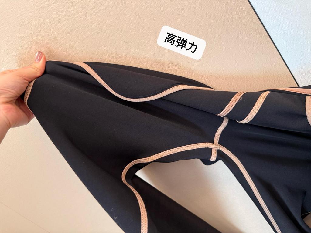 Women's High-Waisted Slimming Micro Flare Pants: Leg-Lengthening Spring/Summer Black Style