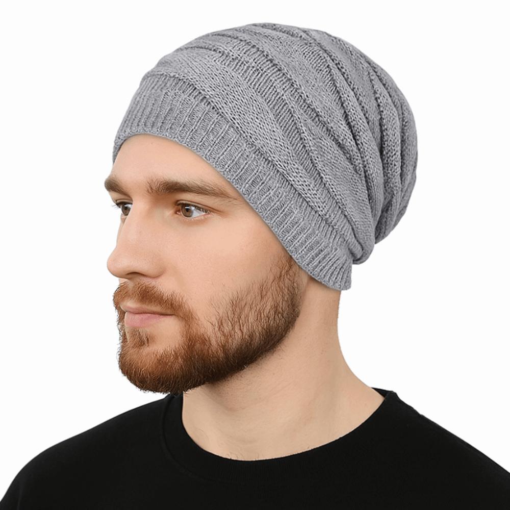 Woolen Woolen Hat Velvet Beanies Cap Simple Knitted Pullover Hat  Girls