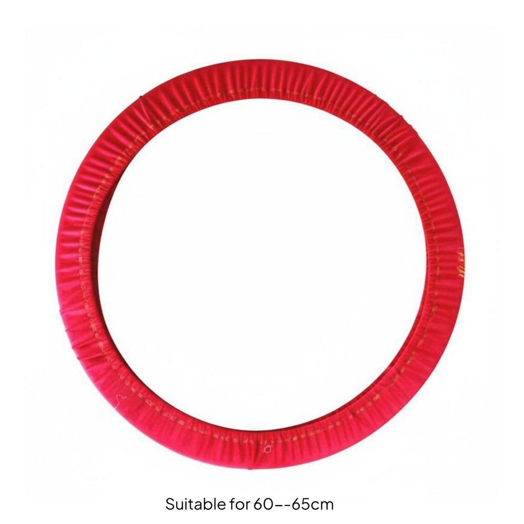Rhythmic Gymnastics Hoop Cover Shielded Velvet Protector Smooth and Soft