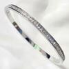 Starry Sky Women's Titanium Steel Bracelet - Non-Fading, Versatile, Full Diamond Stainless Steel, High-End Silver Fashion Accessory