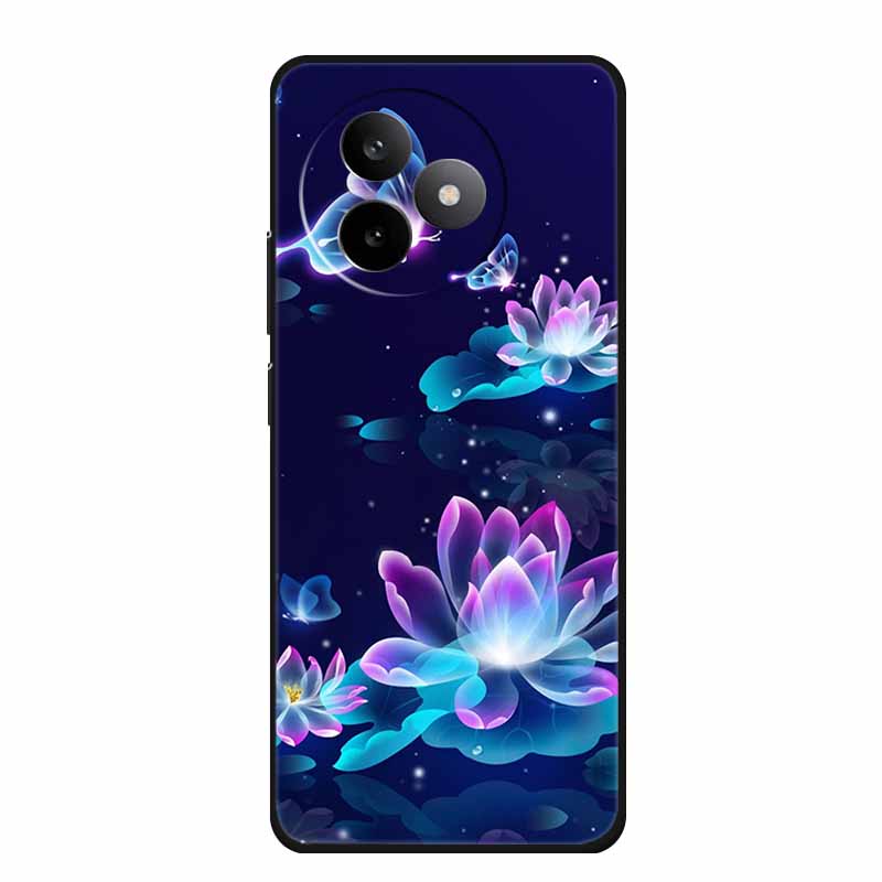 Handyhülle Für Redmi K80 Ultra Rückseitenabdeckung Hülle Stoßfest Schwarz Silikon Weiche Hülle Für Xiaomi Poco M6 4G Redmi 13 4G 5G Hülle