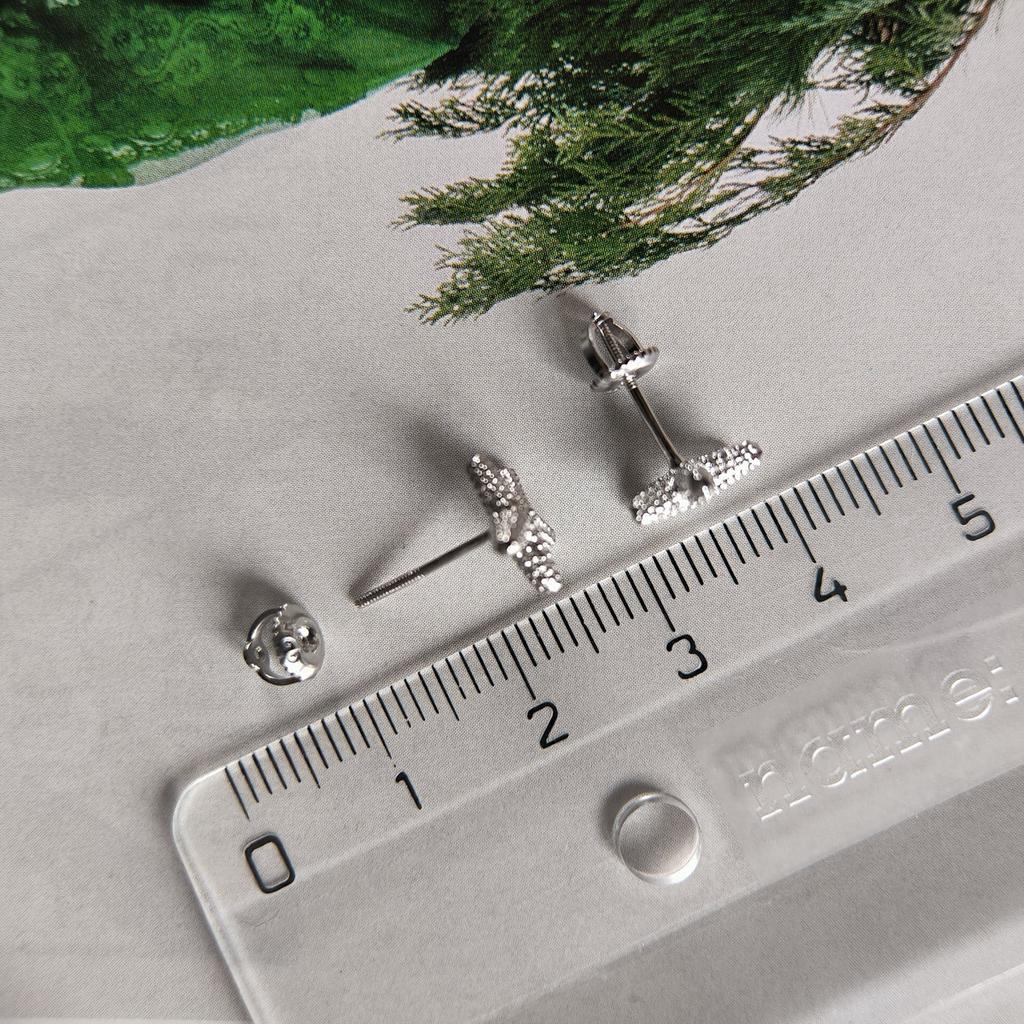 Silver Earrings Without Stones (2208990)