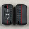 New Silicone Car Key Case Cover Keychain Fob Shell For Citroen C2 C3 C4 C5 C6 Xsara Berlingo For Peugeot 207 307 308 407 607 807