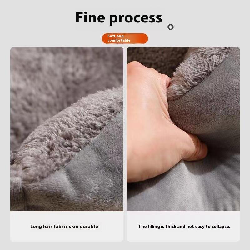 Bett für Katzen und Hunde, warmes, verdicktes Katzenbett, Kätzchenkissen, Hundehütten, Katzen- und Hundeschlafnest, Haustiermatratze, Haustierkatzenbett