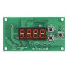 1 Stück DC12V/24V 4-stelliger LED-Anzeige Zählermodul mit Relaisausgang für industrielle Elektrogeräte Zubehör