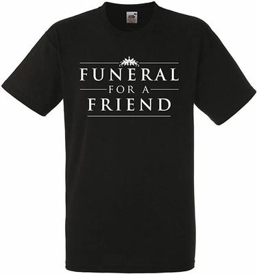Funeral for A Friend Logo Black Men T Shirt Men Tee Shirt Casual